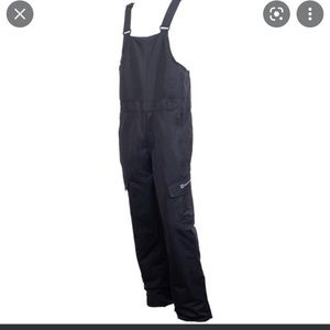 NWT Men’s Overall Snow Pants Black Waterproof